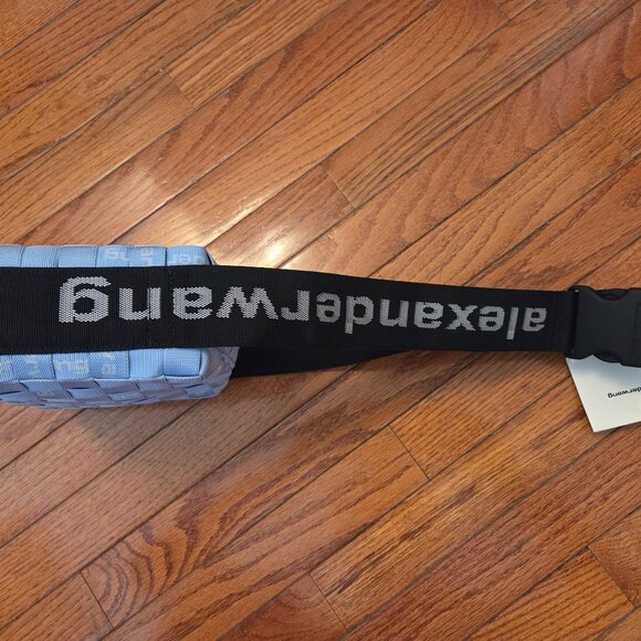 NEW Alexander Wang Women's Linux Nylon Chambray Blue Shoulder Bag - Picture 2 of 7